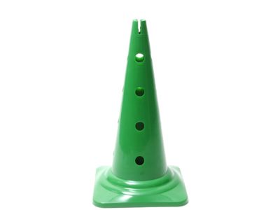 Cono-didattico-h.-50-cm-forato-verde-049-FV